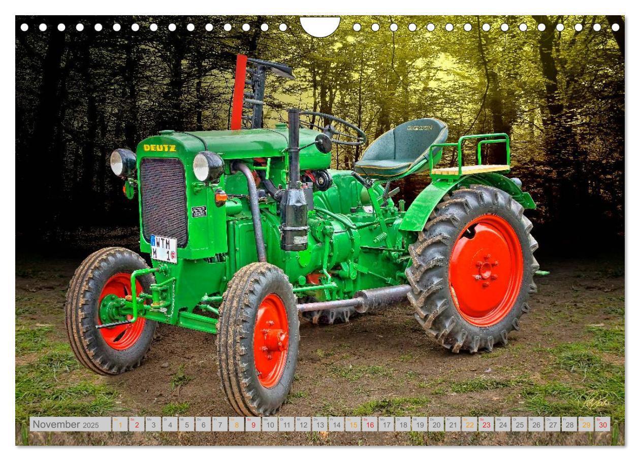 Bild: 9783435607655 | Oldtimer Schätze. Ein Traktoren-Kalender (Wandkalender 2025 DIN A4...