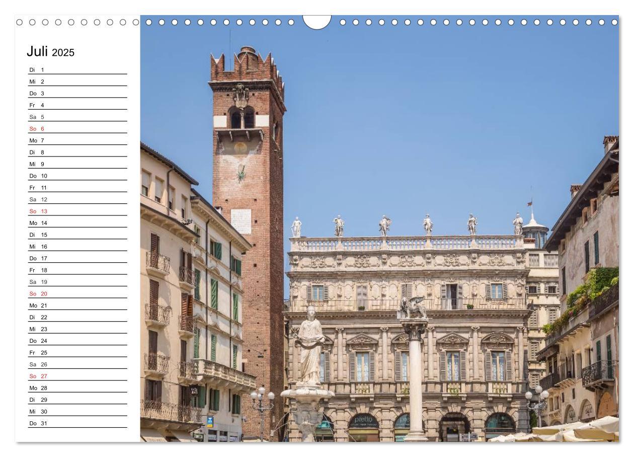 Bild: 9783435516667 | VERONA Historisches Stadtherz (Wandkalender 2025 DIN A3 quer),...