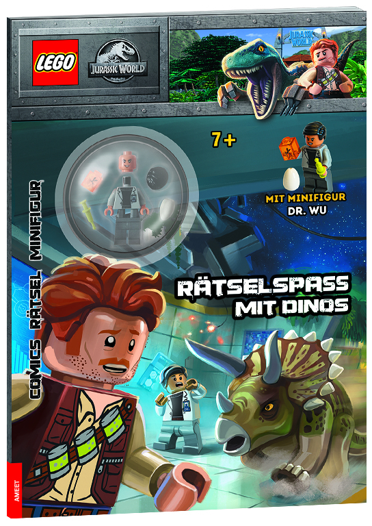 Cover: 9783960806110 | LEGO® Jurassic World(TM) - Rätselspaß mit Dinos, m. 1 Beilage | Buch