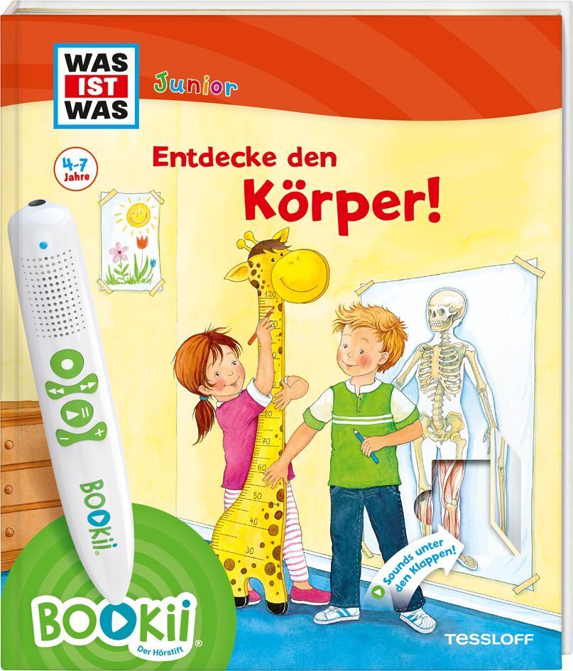 Cover: 9783788674878 | Was ist was Junior: Entdecke den Körper! | Sandra Noa (u. a.) | Buch