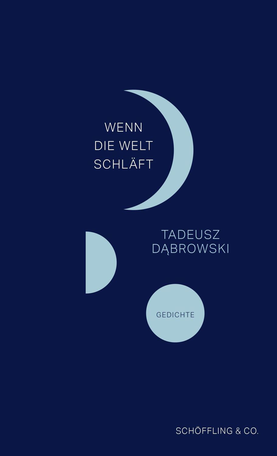 Cover: 9783895614682 | Wenn die Welt schläft | Gedichte | Tadeusz Dabrowski | Buch | 104 S.