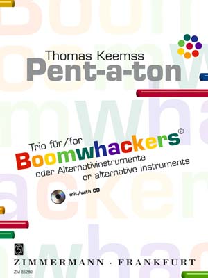 Cover: 9790010352800 | Pent-A-Ton | Trio | Thomas Keemss | Buch + CD | Musikverlag Zimmermann