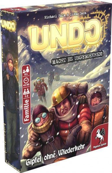 Cover: 4250231727542 | UNDO - Gipfel ohne Wiederkehr | Spiel | 18177G | Deutsch | 2020