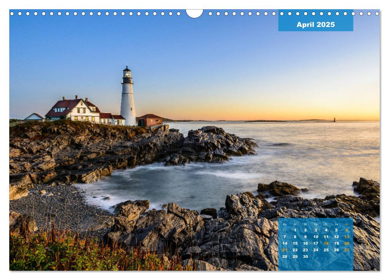 Bild: 9783435336029 | New England - Vielfalt einer Region (Wandkalender 2025 DIN A3...