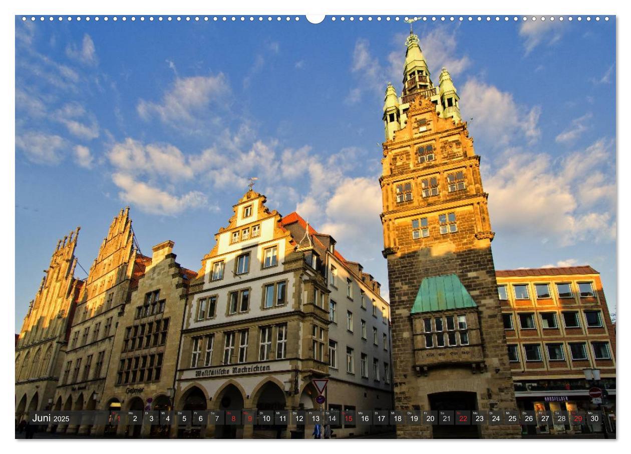 Bild: 9783435622375 | Münster - Historische Stadt mit jungem Gesicht (Wandkalender 2025...