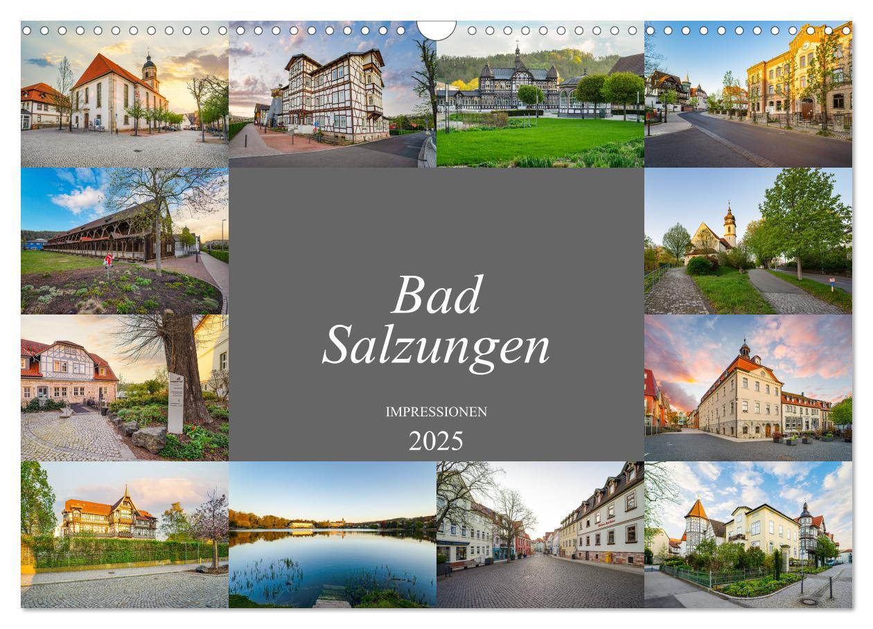 Cover: 9783435053155 | Bad Salzungen Impressionen (Wandkalender 2025 DIN A3 quer),...