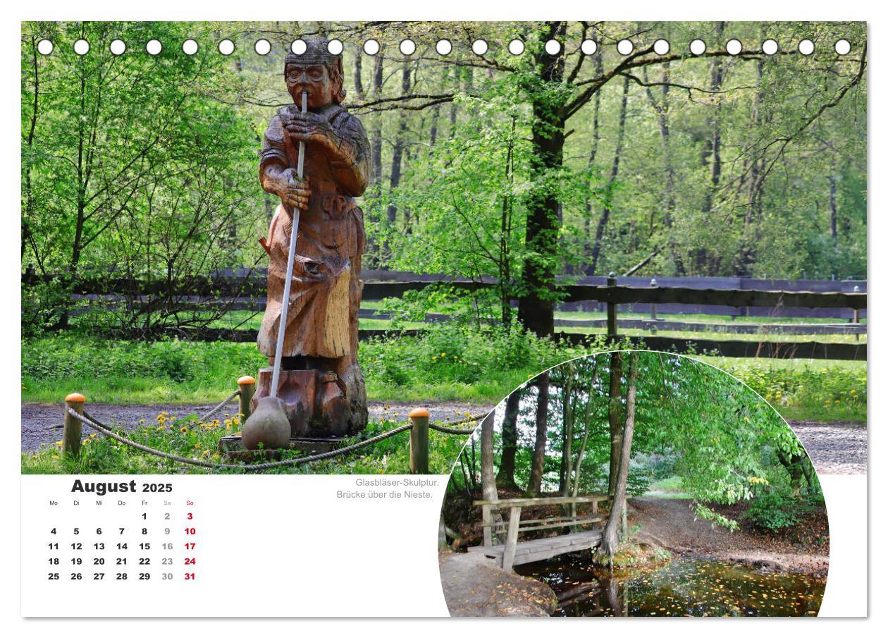 Bild: 9783435256211 | Der Grimmsteig (Tischkalender 2025 DIN A5 quer), CALVENDO...