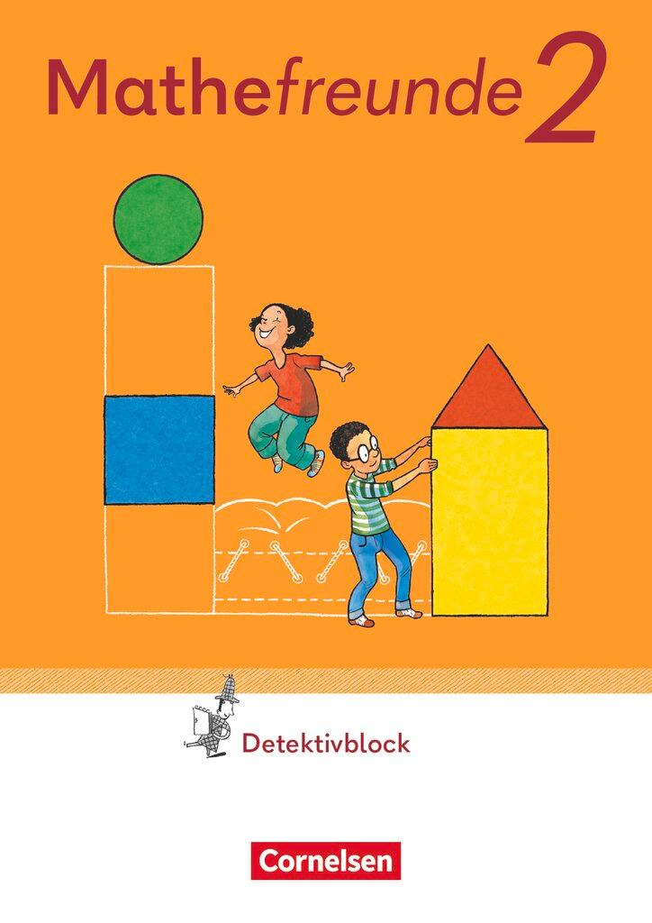 Cover: 9783066000276 | Mathefreunde 2. Schuljahr. Detektivblock mit Aufgaben zum Fordern