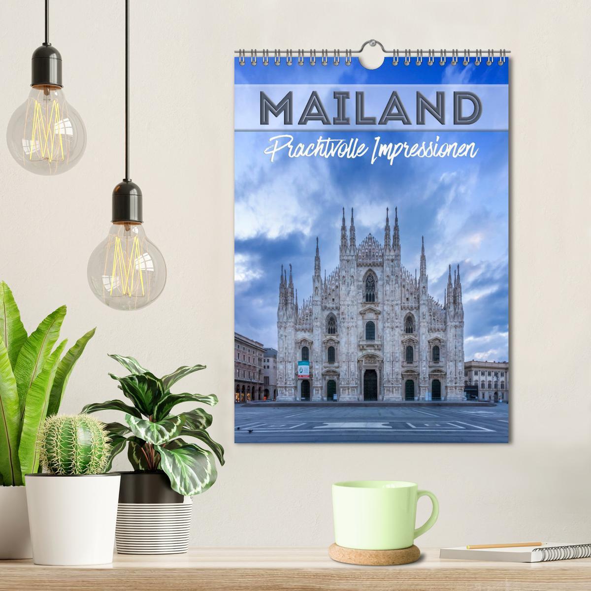 Bild: 9783457004326 | MAILAND Prachtvolle Impressionen (Wandkalender 2025 DIN A4 hoch),...