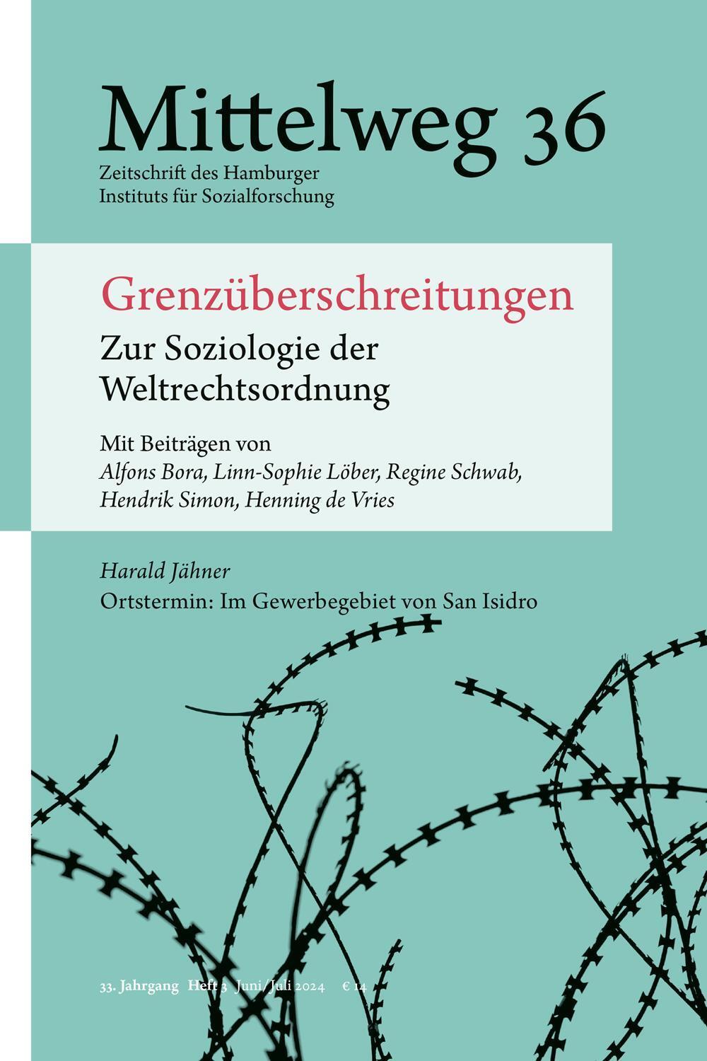 Cover: 9783868547771 | Grenzüberschreitungen. Zur Soziologie der Weltrechtsordnung | Buch