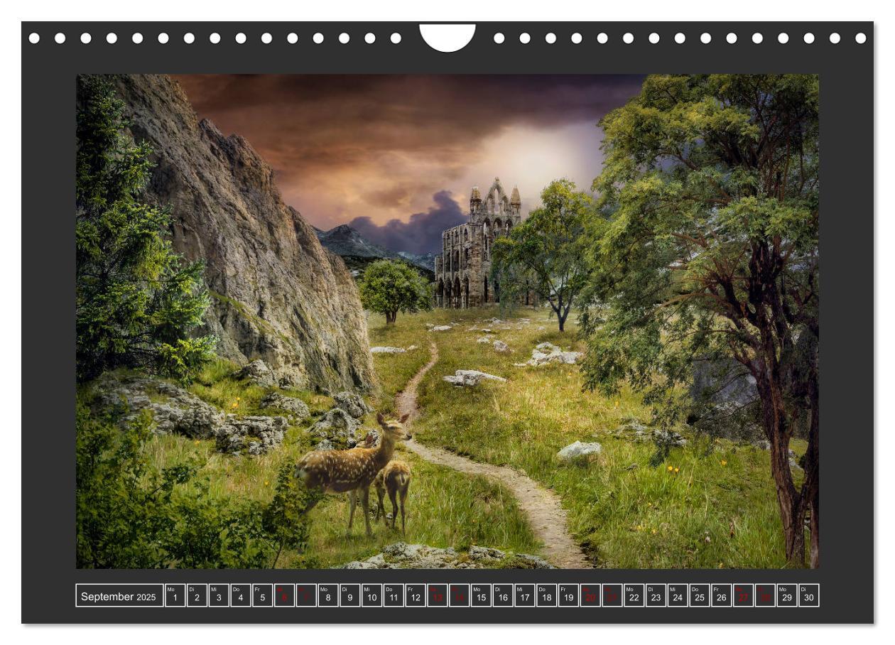 Bild: 9783435145775 | Magische Gefilde (Wandkalender 2025 DIN A4 quer), CALVENDO...