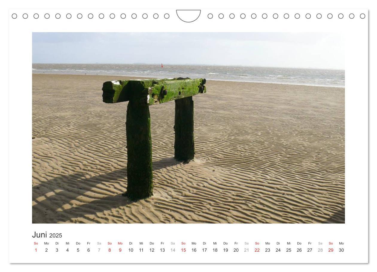 Bild: 9783435480210 | Wangerooge. Der Charme des Ostanlegers (Wandkalender 2025 DIN A4...