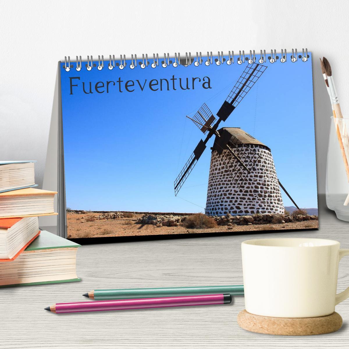 Bild: 9783435776894 | Fuerteventura (Tischkalender 2025 DIN A5 quer), CALVENDO...