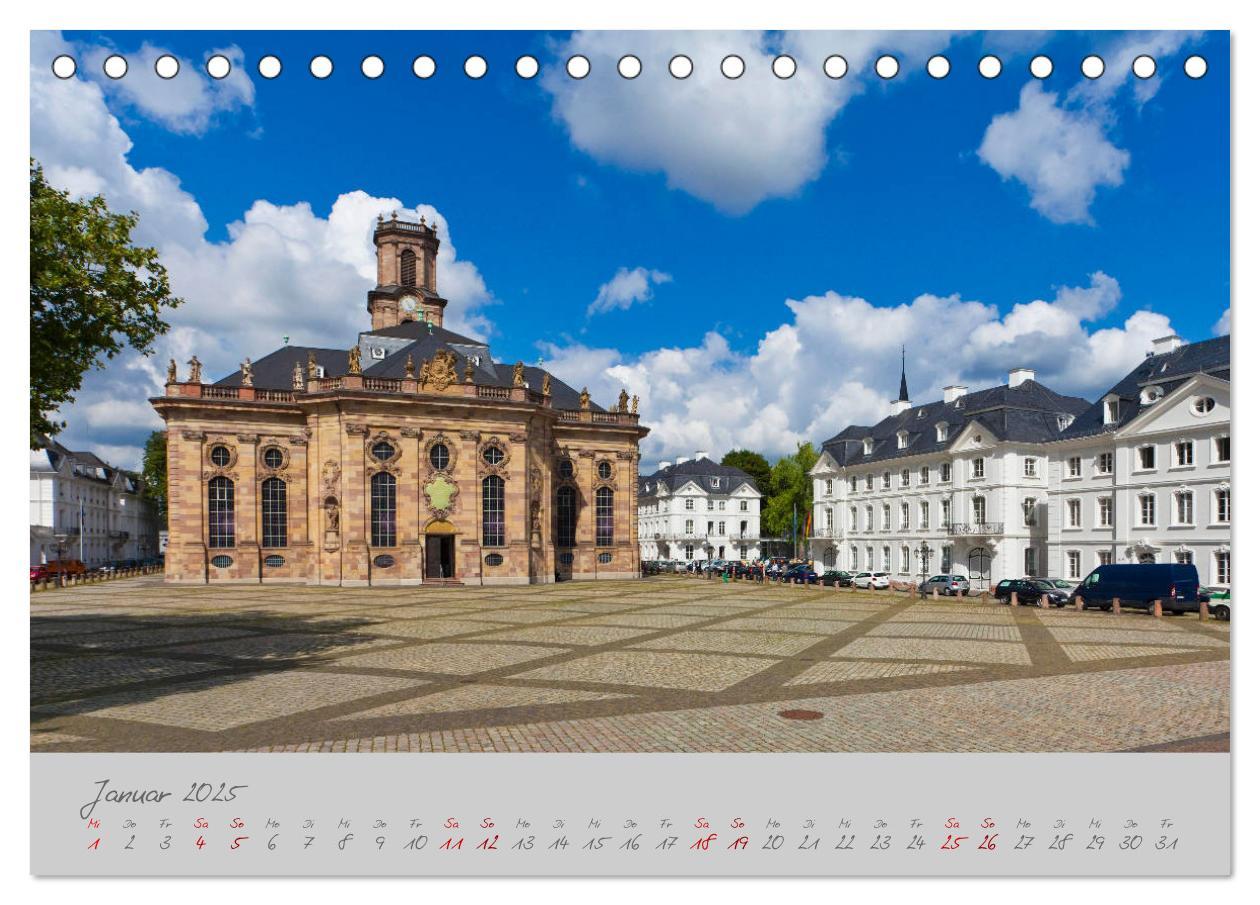 Bild: 9783435182510 | Saarland Weltkulturerbe und Wein (Tischkalender 2025 DIN A5 quer),...