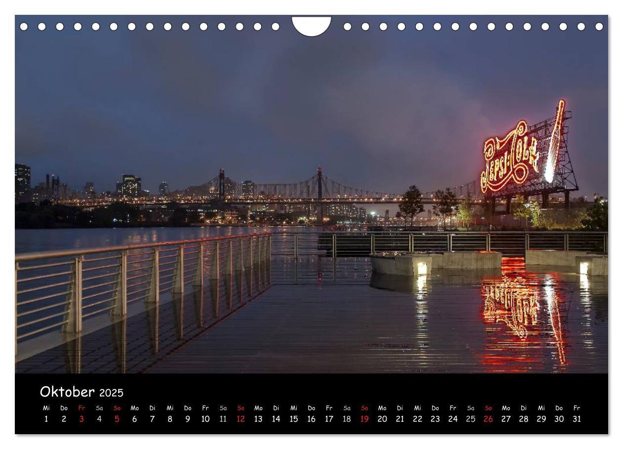 Bild: 9783435749331 | New York (Wandkalender 2025 DIN A4 quer), CALVENDO Monatskalender