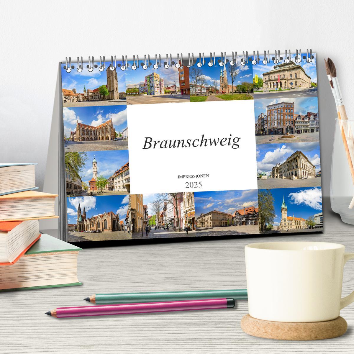 Bild: 9783435131457 | Braunschweig Impressionen (Tischkalender 2025 DIN A5 quer),...