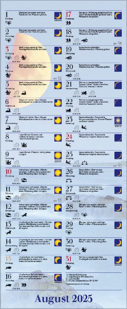 Bild: 9783731876267 | Mond-Planer 2025 | Korsch Verlag | Kalender | Spiralbindung | 13 S.