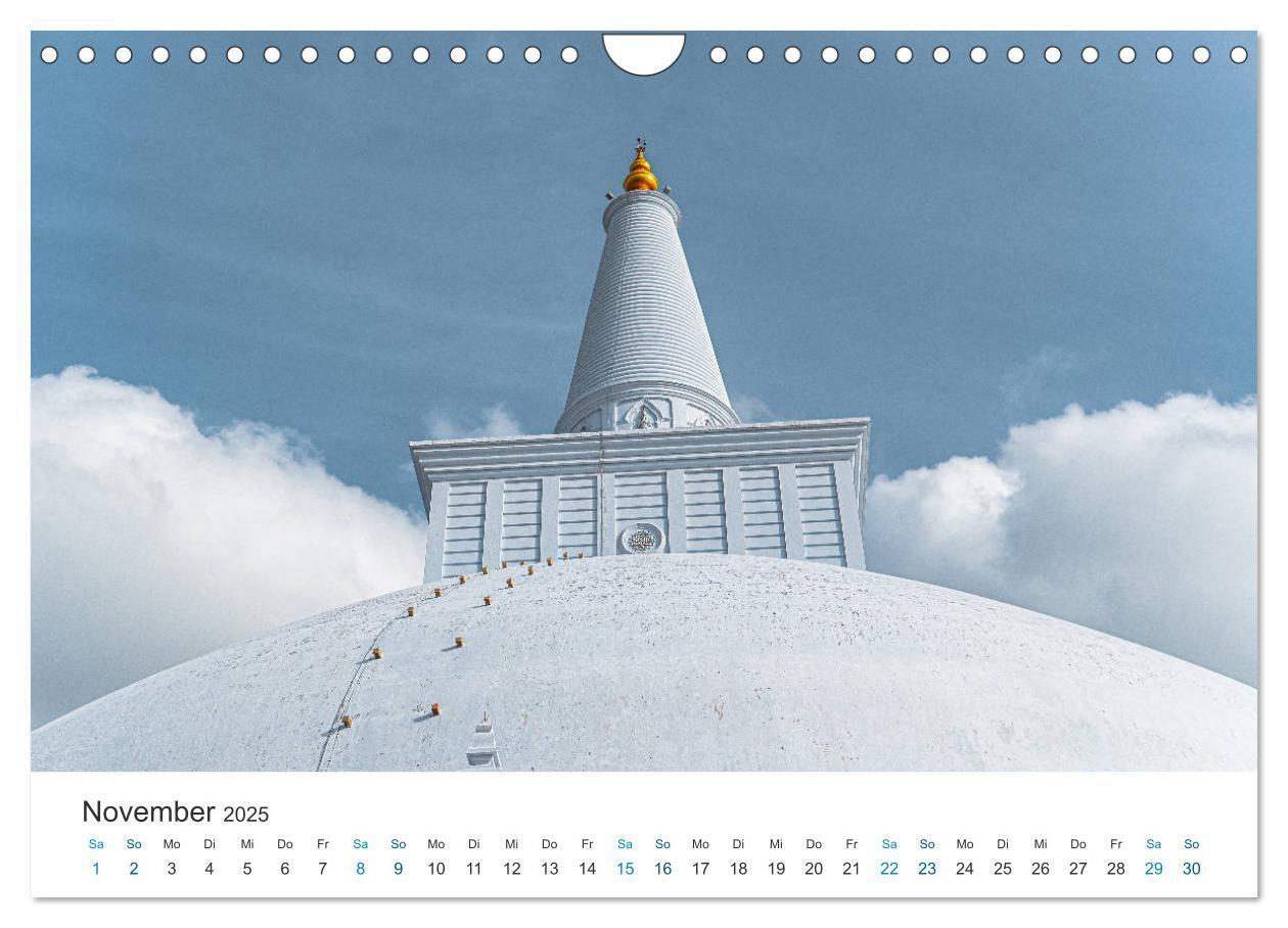 Bild: 9783435150786 | Traumziel Sri Lanka (Wandkalender 2025 DIN A4 quer), CALVENDO...