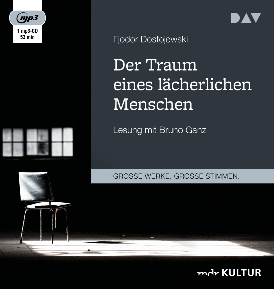 Cover: 9783742409195 | Der Traum eines lächerlichen Menschen, 1 Audio-CD, 1 MP3 | Audio-CD