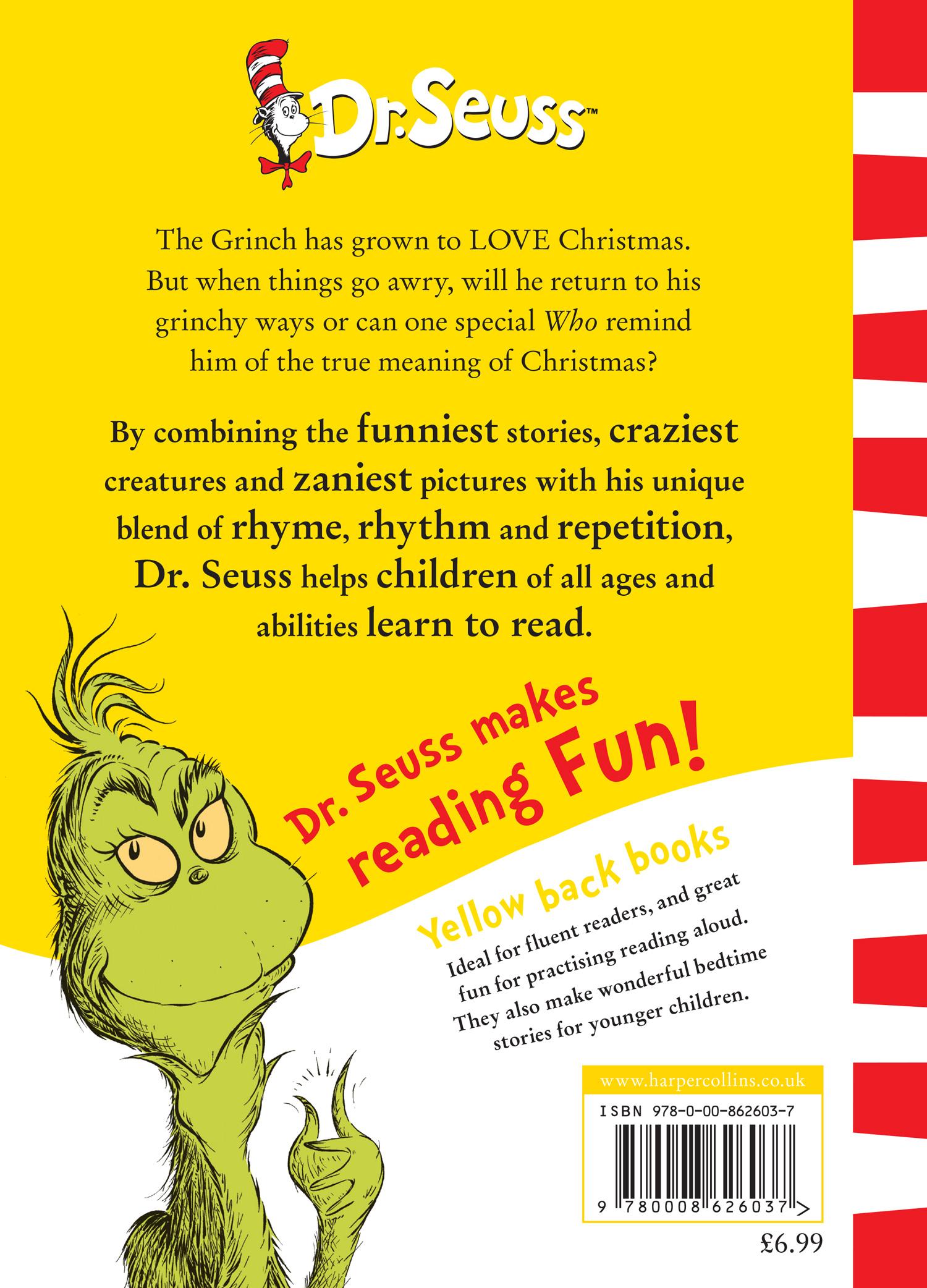 Rückseite: 9780008626037 | How the Grinch Lost Christmas! | Seuss | Taschenbuch | 40 S. | 2024