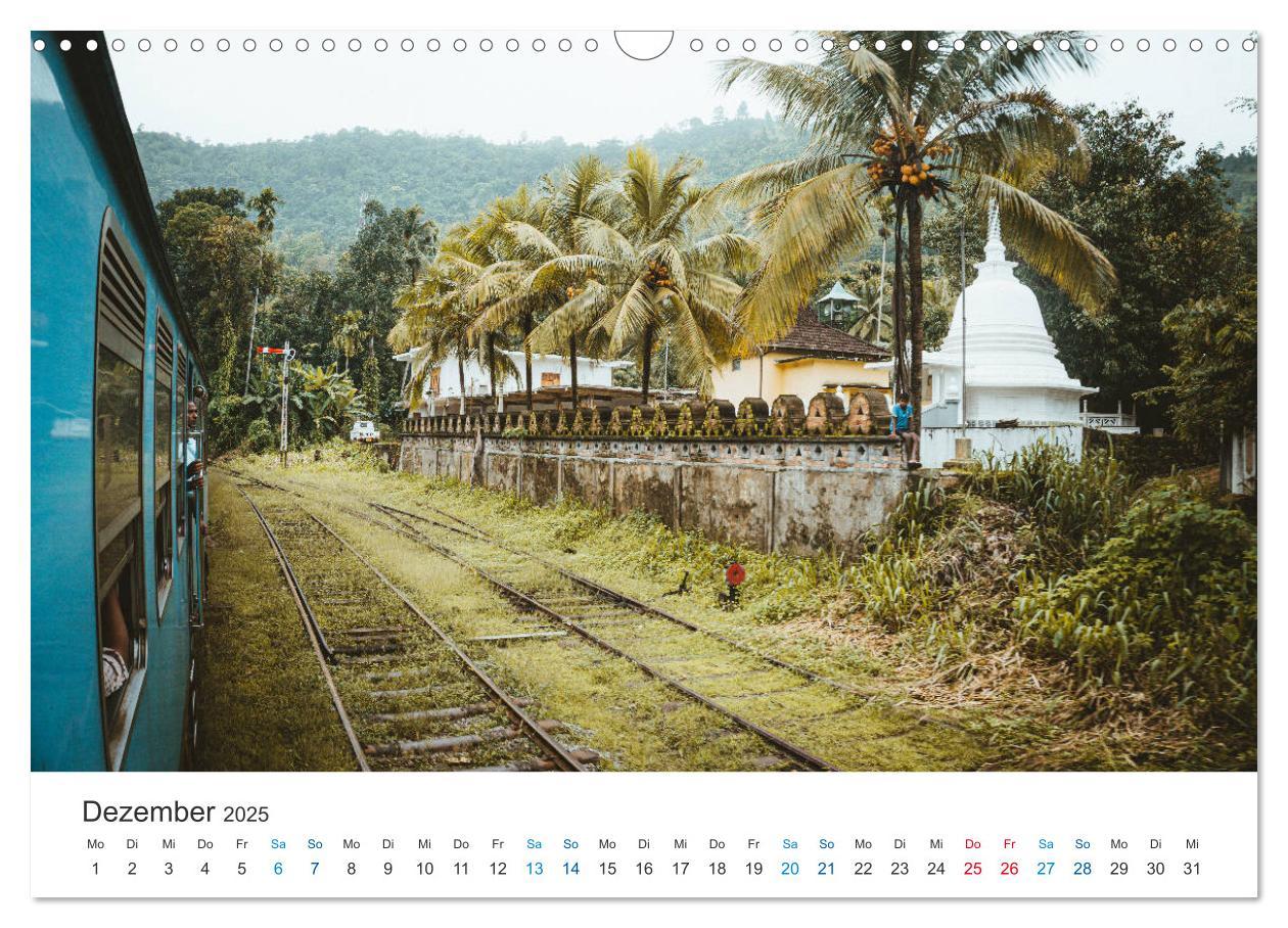 Bild: 9783435150366 | Traumziel Sri Lanka (Wandkalender 2025 DIN A3 quer), CALVENDO...