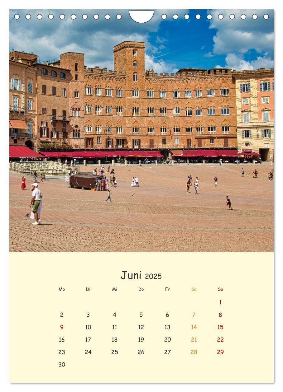 Bild: 9783435887361 | Siena - Impressionen (Wandkalender 2025 DIN A4 hoch), CALVENDO...