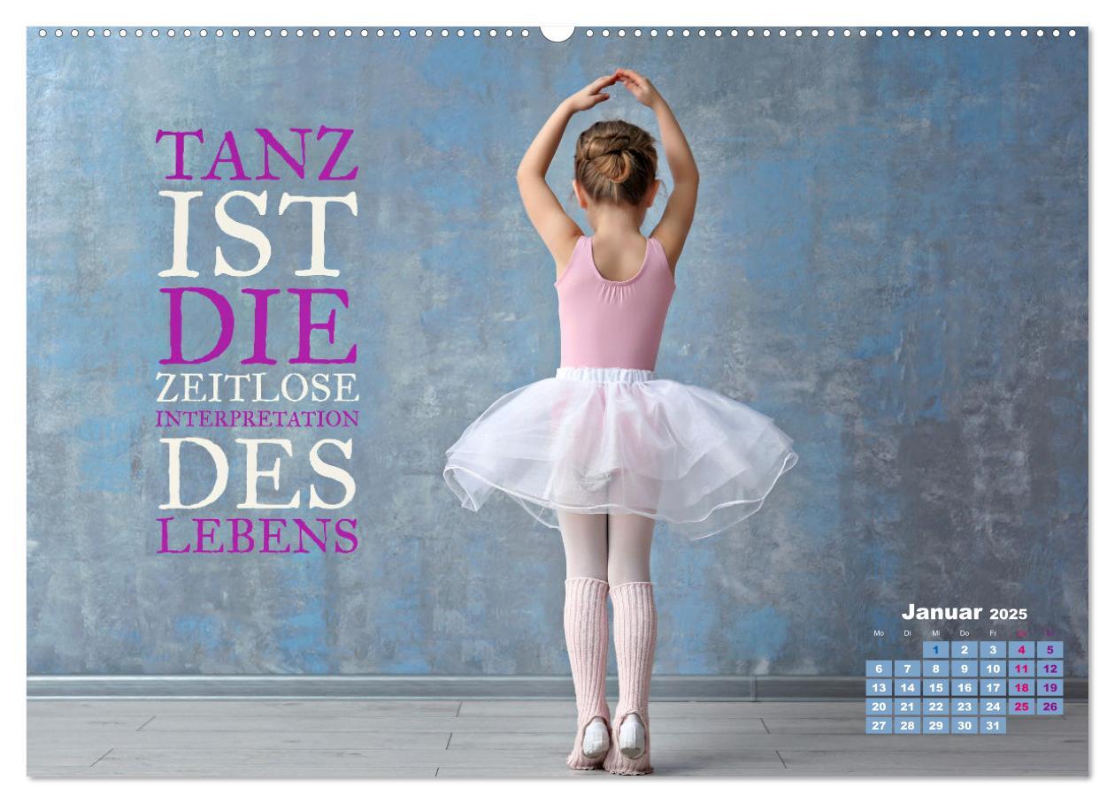 Bild: 9783383891625 | Ballett mit einem Hauch Poesie (Wandkalender 2025 DIN A2 quer),...