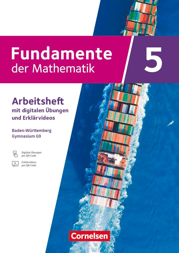 Cover: 9783060407644 | Fundamente der Mathematik 5. Schuljahr - Baden-Württemberg - G9 ab...