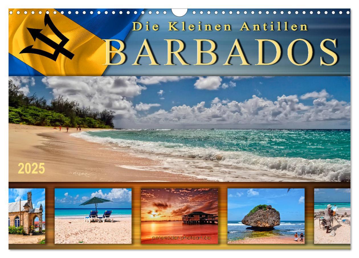 Cover: 9783435451623 | Die kleinen Antillen - Barbados (Wandkalender 2025 DIN A3 quer),...