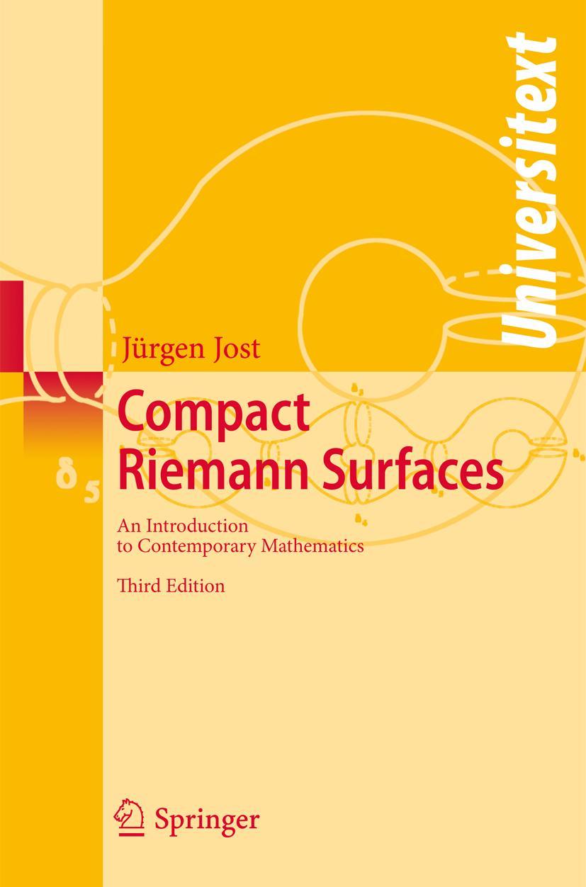 Cover: 9783540330653 | Compact Riemann Surfaces | An Introduction to Contemporary Mathematics