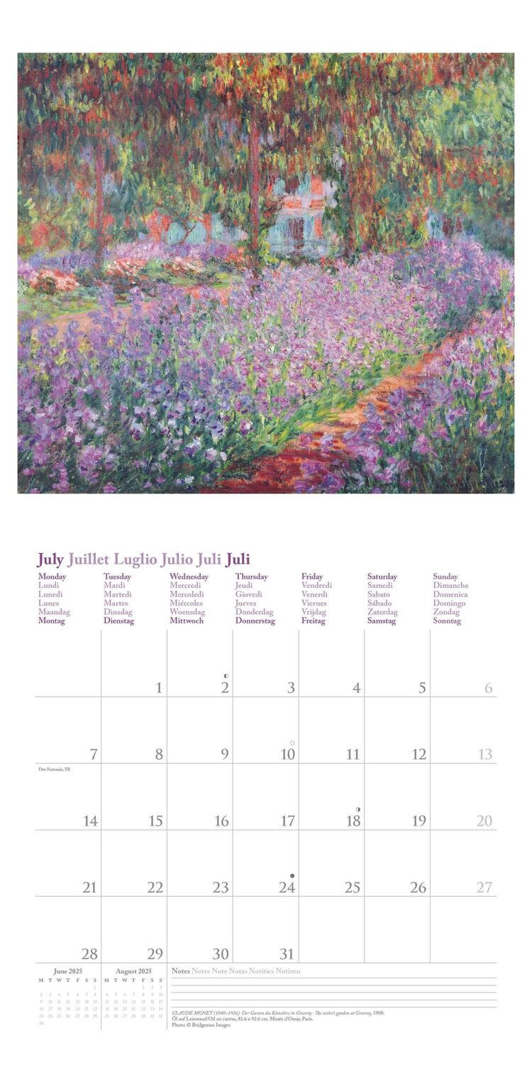 Bild: 4002725994059 | Impressionism 2025 - Wand-Kalender - Borschüren-Kalender - 30x30 -...