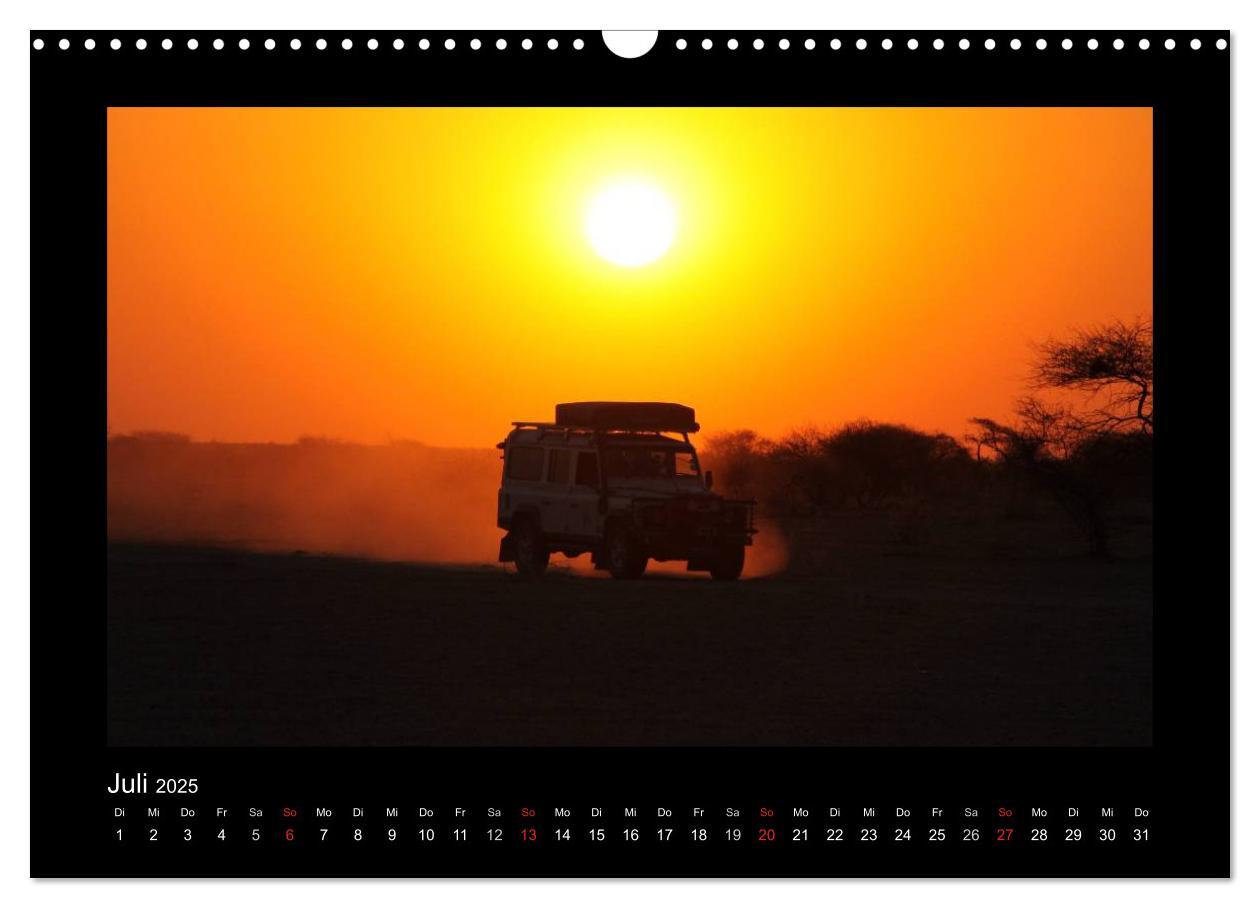 Bild: 9783435753673 | Land Rover Defender - Unterwegs in Afrika (Wandkalender 2025 DIN A3...