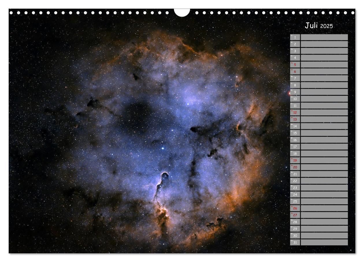 Bild: 9783457194379 | Deep-Sky Amateurastronomie (Wandkalender 2025 DIN A3 quer),...