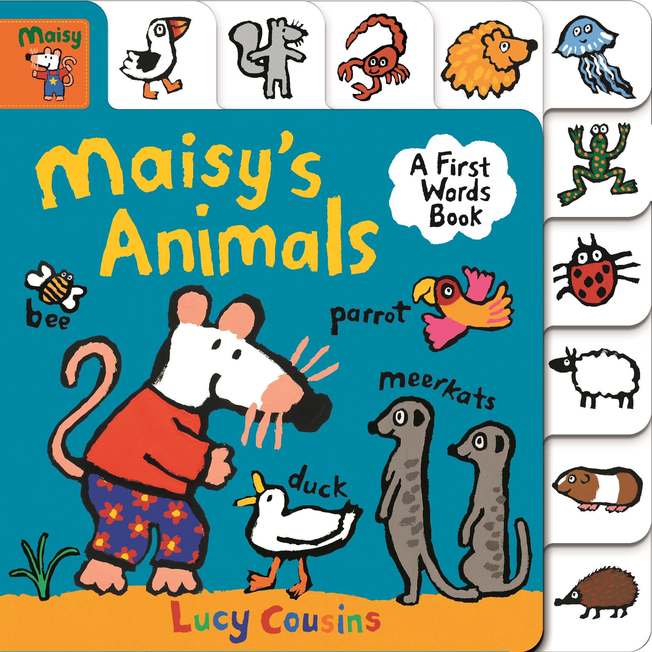 Cover: 9781406387490 | Maisy's Animals: A First Words Book | Lucy Cousins | Buch | 20 S.