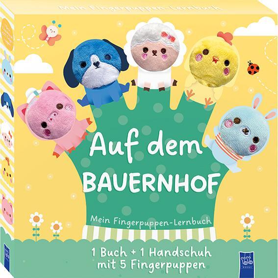 Cover: 9789464549447 | Mein Fingerpuppen-Lernbuch - Auf dem Bauernhof | Luli Bunny | Buch