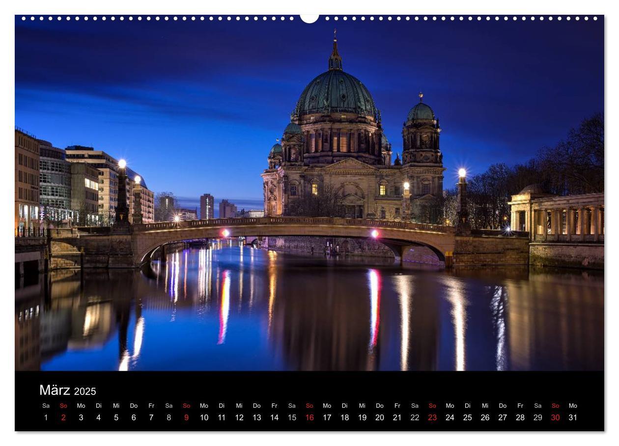 Bild: 9783435565733 | Berlin zwischen Tag und Nacht (Wandkalender 2025 DIN A2 quer),...