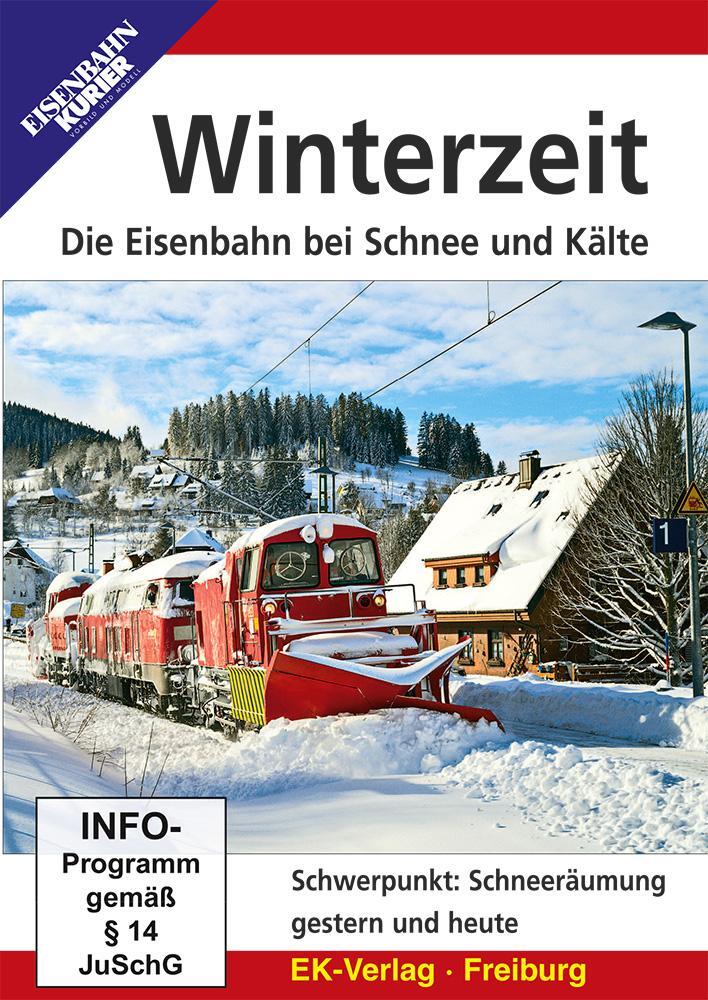 Cover: 4018876086277 | Winterzeit - Die Eisenbahn bei Schnee und Kälte | DVD | 58 Min. | 2022