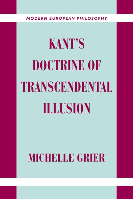 Cover: 9780521039727 | Kant's Doctrine of Transcendental Illusion | Michelle Grier | Buch