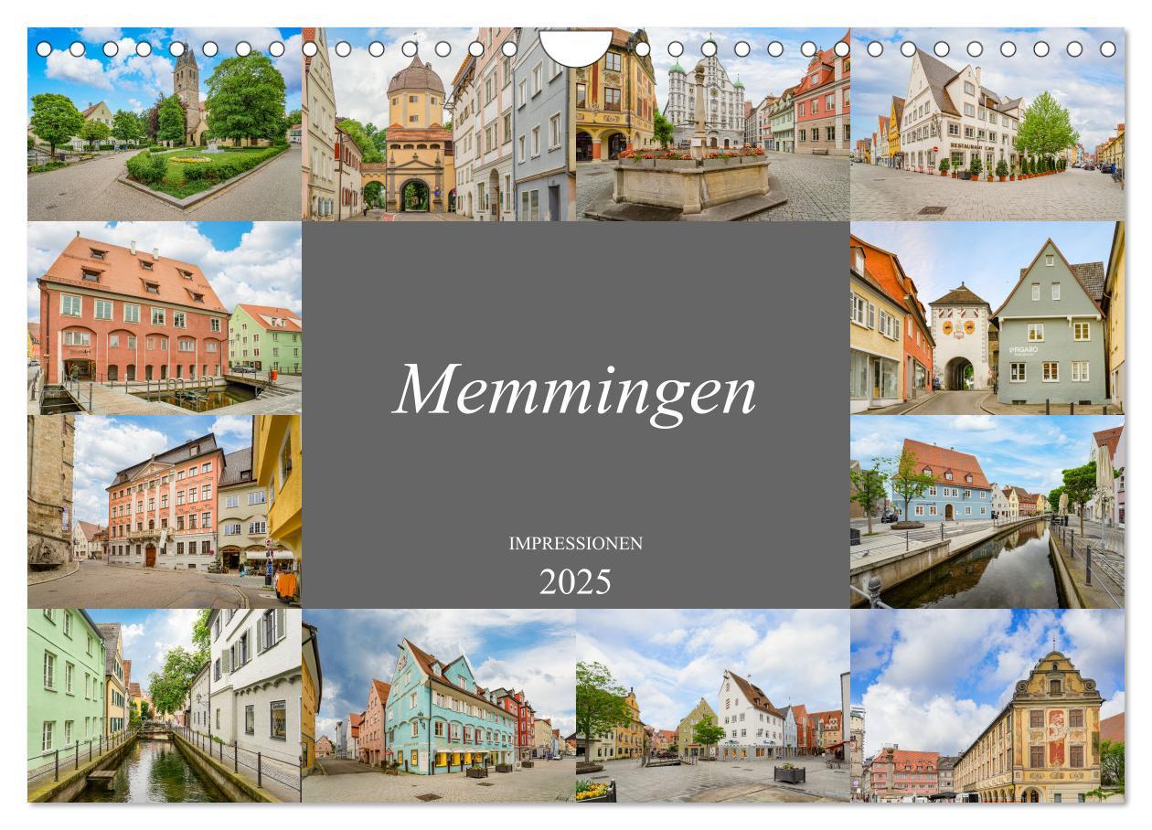 Cover: 9783435054978 | Memmingen Impressionen (Wandkalender 2025 DIN A4 quer), CALVENDO...