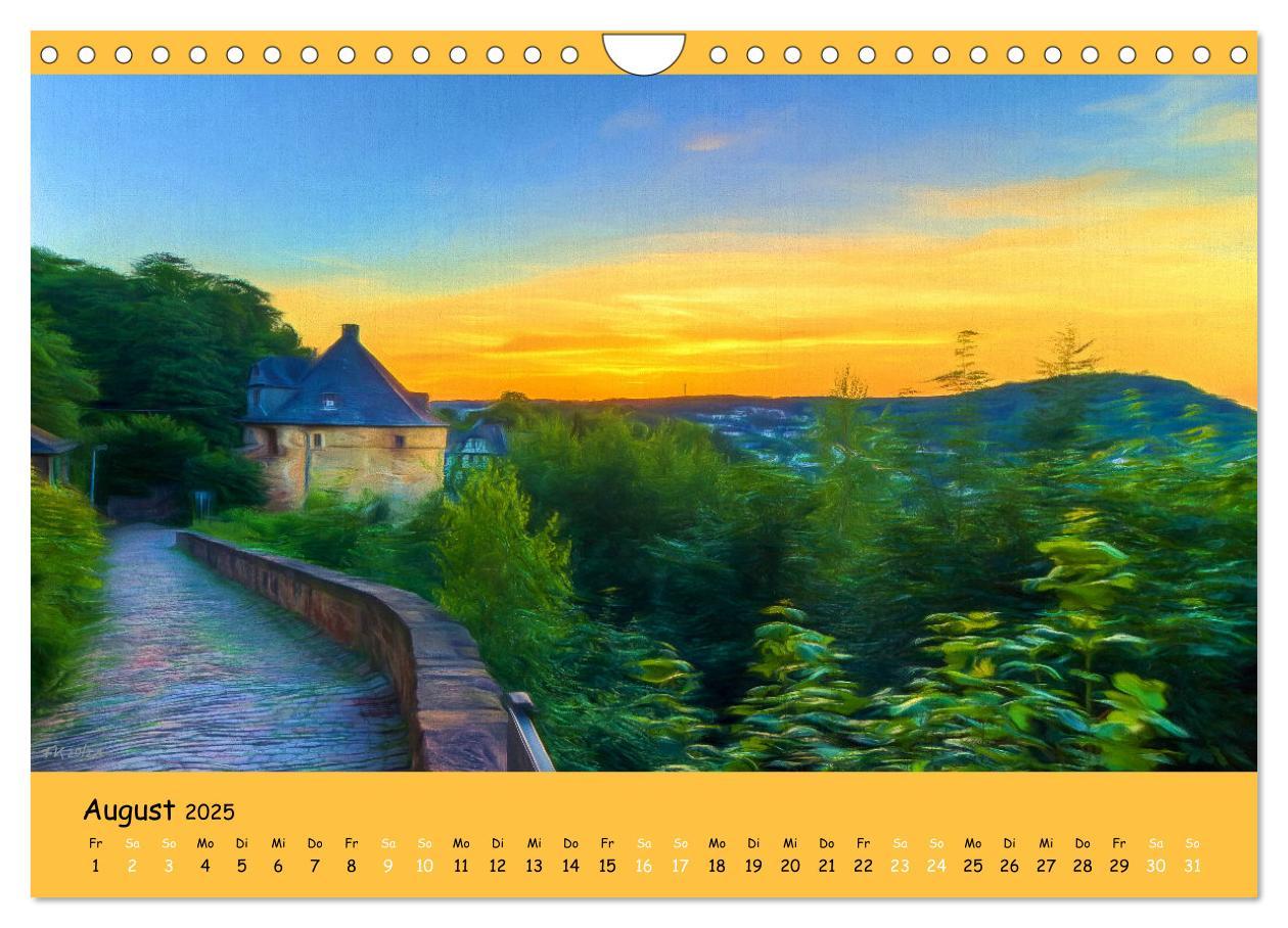 Bild: 9783435091942 | Malerisches Marburg (Wandkalender 2025 DIN A4 quer), CALVENDO...