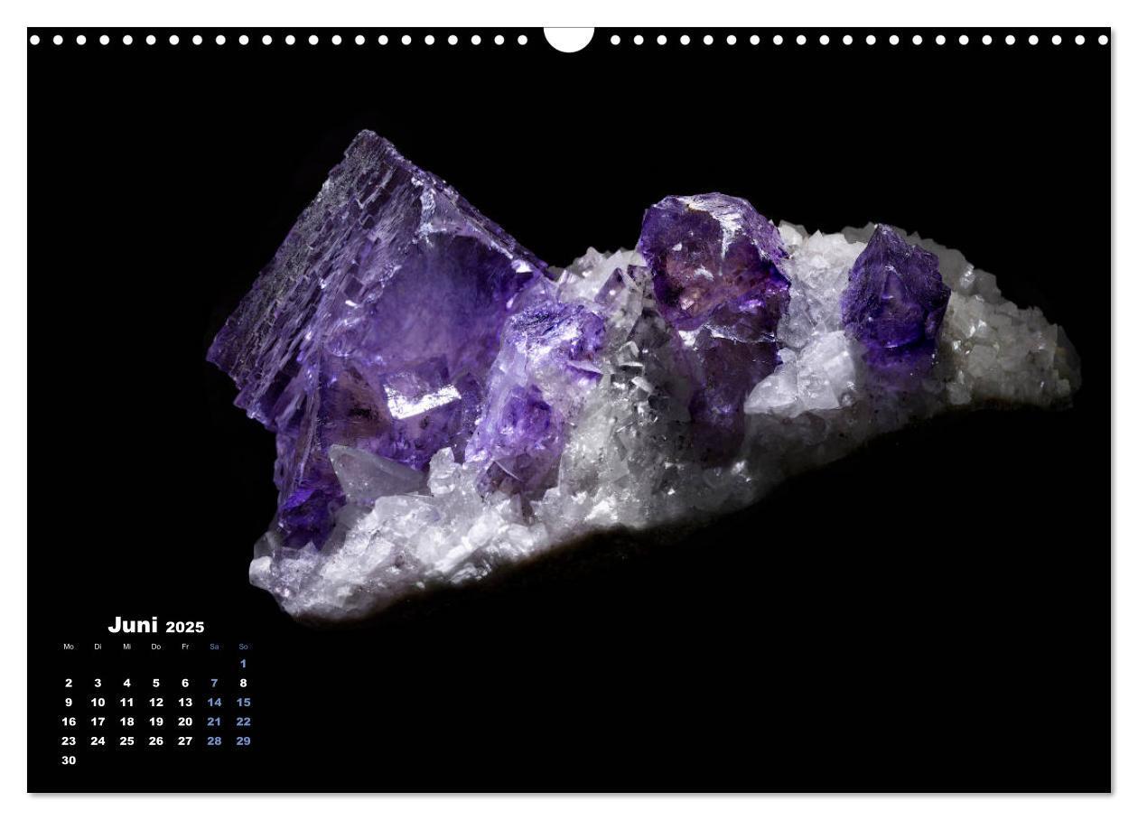 Bild: 9783435393572 | MINERALIEN designed by nature (Wandkalender 2025 DIN A3 quer),...