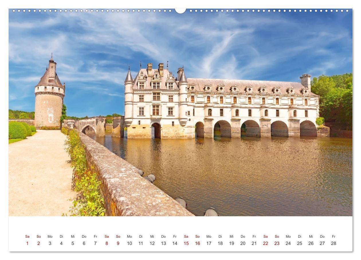 Bild: 9783383826559 | Schlösser der Loire (Wandkalender 2025 DIN A2 quer), CALVENDO...