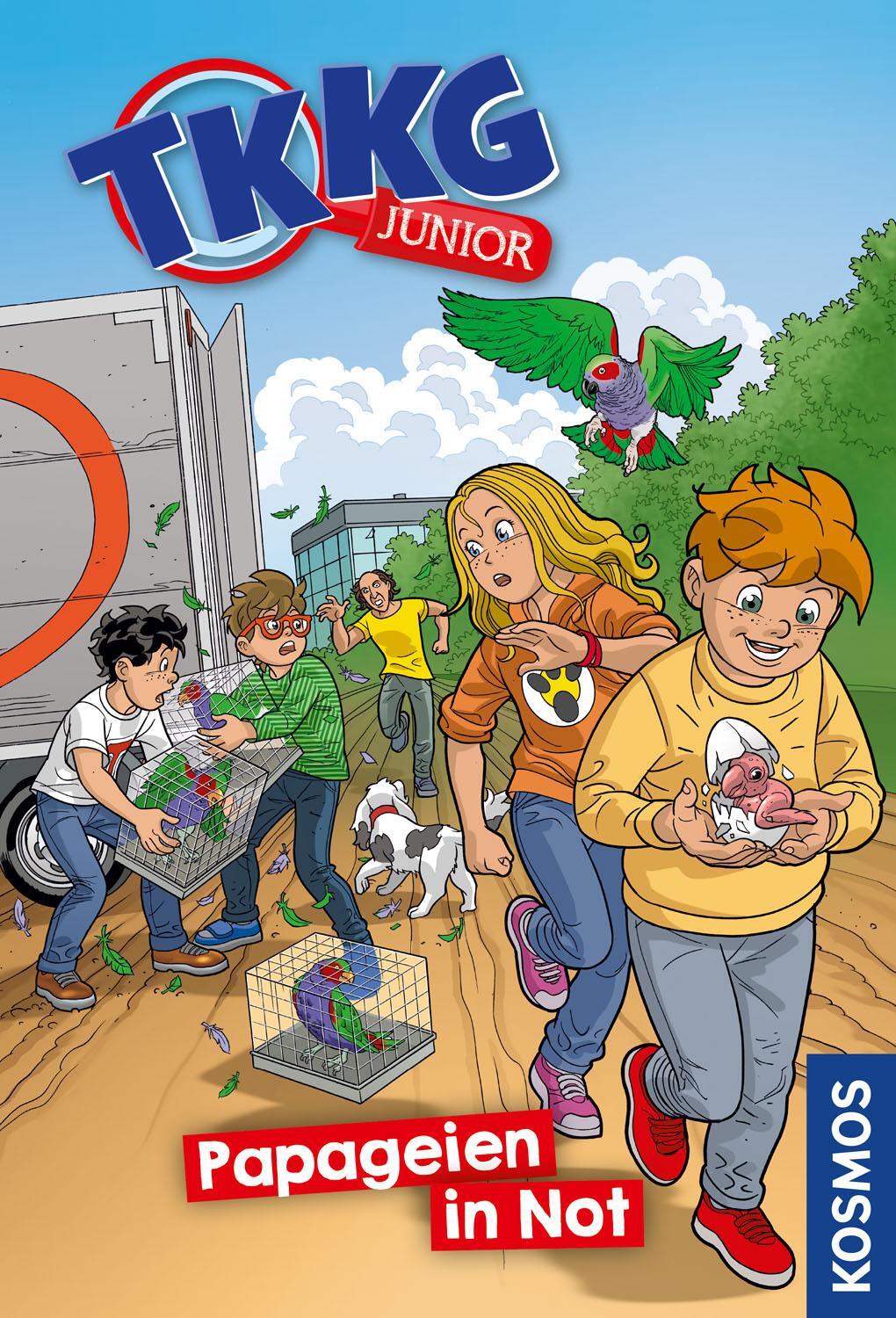 Cover: 9783440164891 | TKKG Junior 5. Papageien in Not | Kirsten Vogel | Buch | TKKG Junior