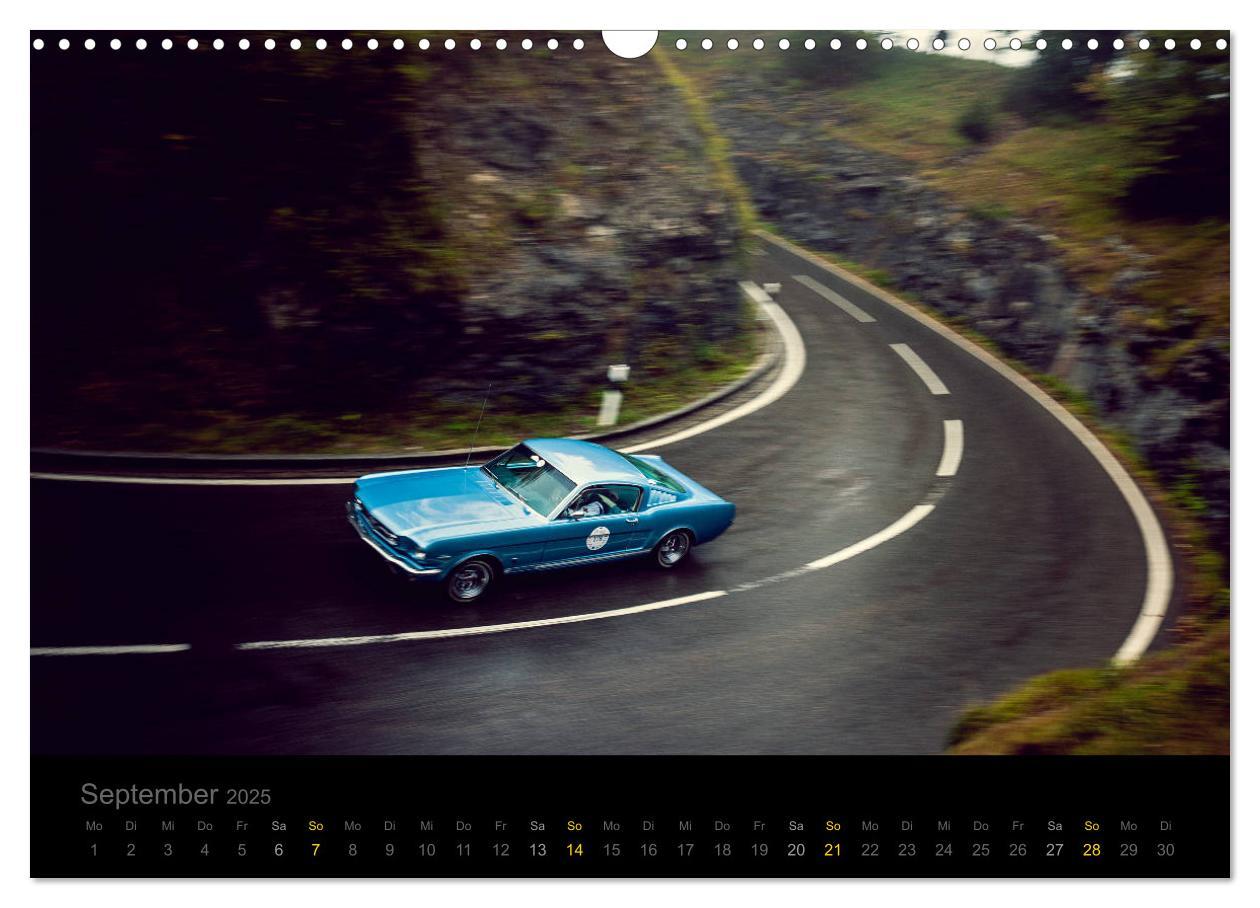 Bild: 9783435396290 | Flying Ford Mustang (Wandkalender 2025 DIN A3 quer), CALVENDO...