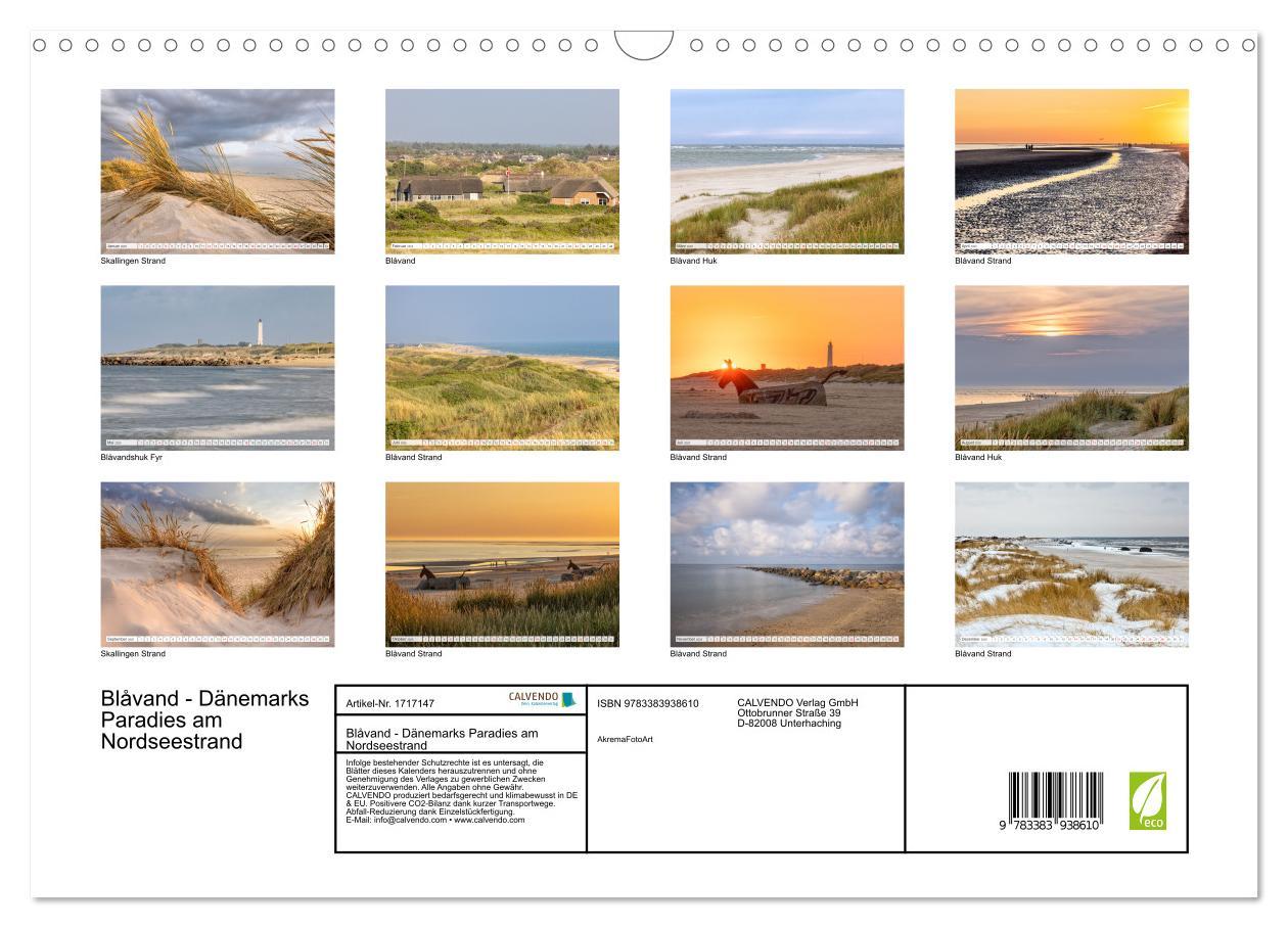 Bild: 9783383938610 | Blåvand - Dänemarks Paradies am Nordseestrand (Wandkalender 2025...