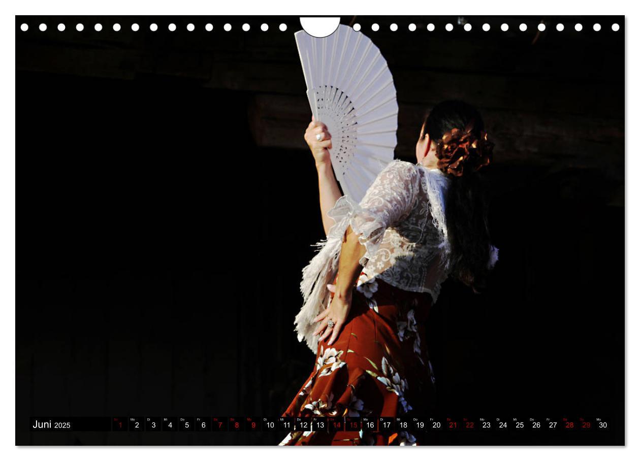 Bild: 9783435357550 | Flamenco. Spanischer Tanz (Wandkalender 2025 DIN A4 quer), CALVENDO...