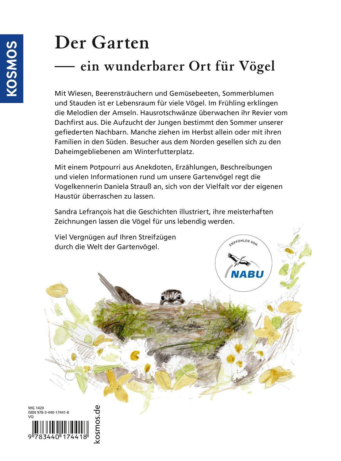 Bild: 9783440174418 | Gartenvögel | und ihr geheimnisvolles Leben vor unserer Tür | Strauß