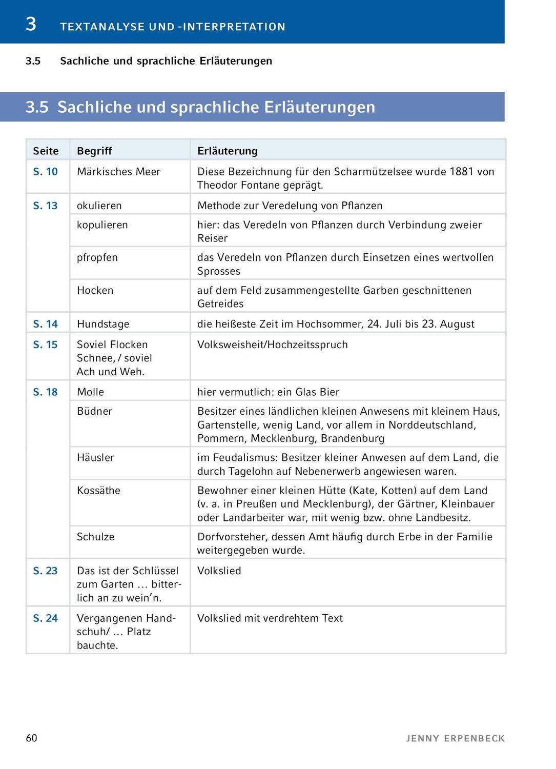 Bild: 9783804420984 | Heimsuchung von Jenny Erpenbeck - Textanalyse und Interpretation