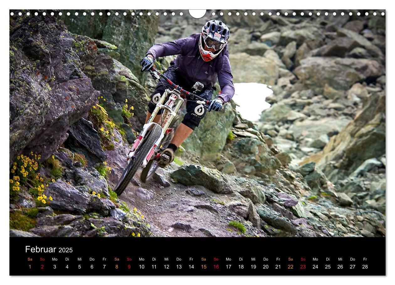 Bild: 9783435634811 | Mountainbike Freeride Momente (Wandkalender 2025 DIN A3 quer),...