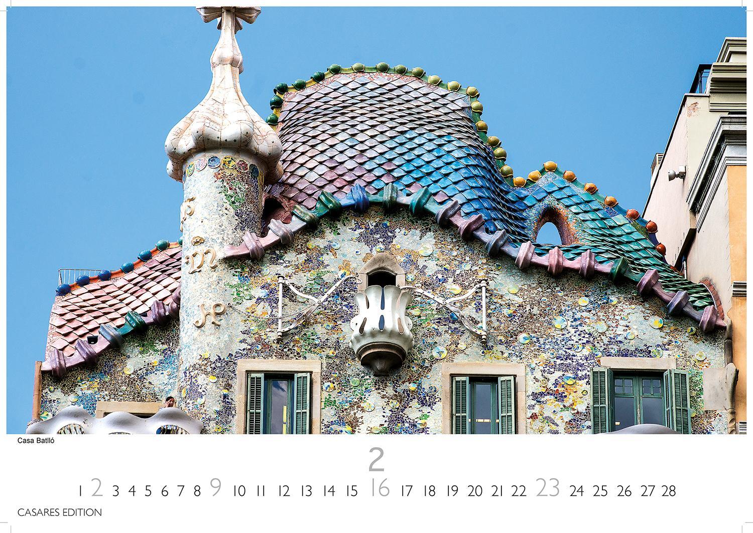 Bild: 9781835240298 | Barcelona 2025 S 24x35 cm | H. W. Schawe | Kalender | 14 S. | Deutsch